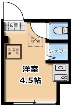 グラード中野中央の物件間取画像